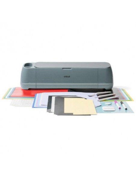 Cricut Maker 4 Máquina de Corte Inteligente Azul + Pack Esencial