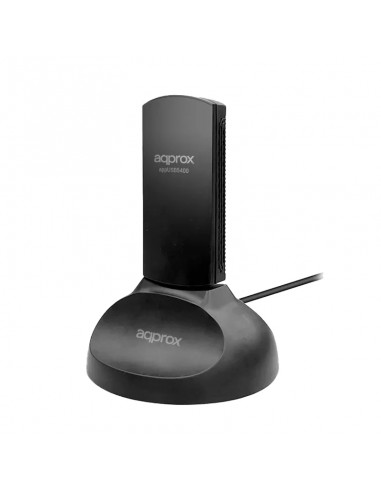 Approx APPUSB5400 Adaptador Wi-Fi 6E USB 3.0 AX5400 Tribanda