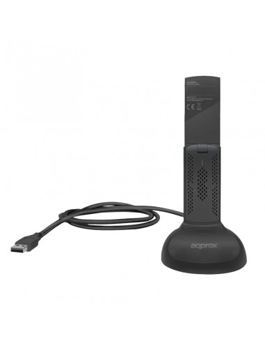 Approx APPUSB5400 Adaptador Wi-Fi 6E USB 3.0 AX5400 Tribanda