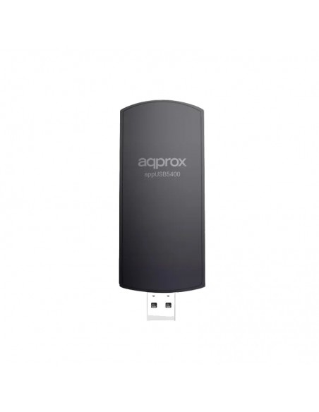 Approx APPUSB5400 Adaptador Wi-Fi 6E USB 3.0 AX5400 Tribanda