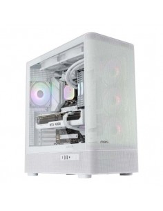 Abysm Danube Sava H500 II Air Caja ATX ARGB Cristal Templado Blanca
