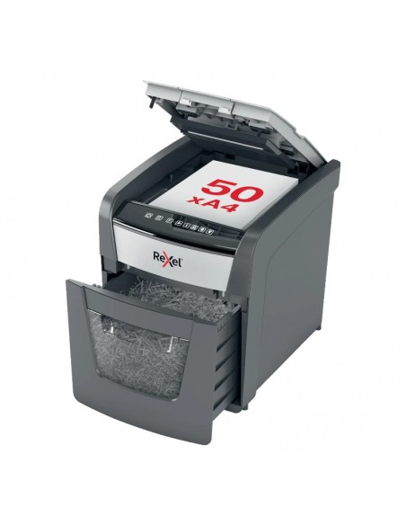 Rexel Destructora Automática Optimum AutoFeed 50X de corte en partículas