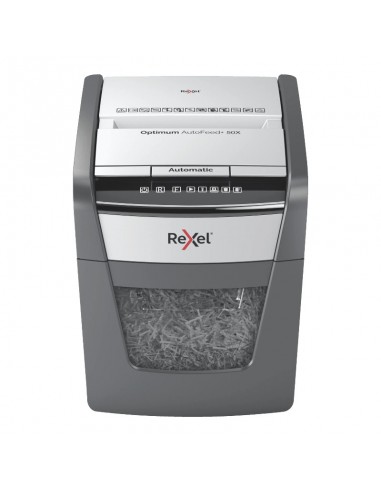Rexel Destructora Automática Optimum AutoFeed 50X de corte en partículas