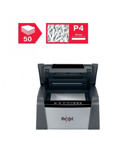 Rexel Destructora Automática Optimum AutoFeed 50X de corte en partículas