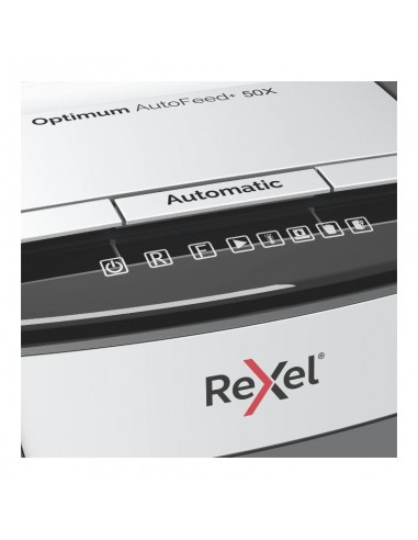 Rexel Destructora Automática Optimum AutoFeed 50X de corte en partículas