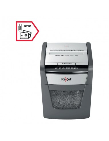 Rexel Destructora Automática Optimum AutoFeed 50X de corte en partículas