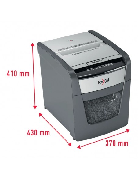 Rexel Destructora Automática Optimum AutoFeed 50X de corte en partículas