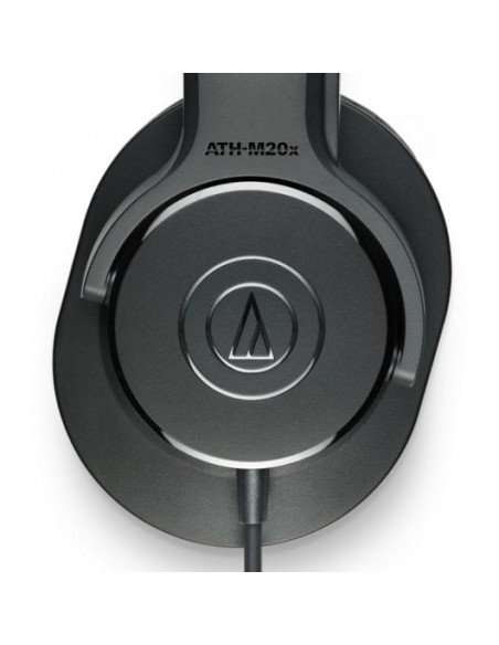 Audio-Technica ATH-M20x Auriculares de Monitorización Profesional Dinámicos Cerrados Negros