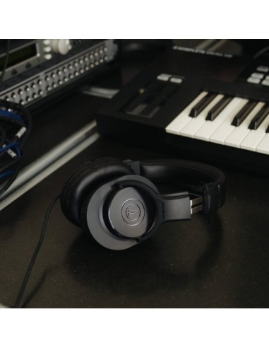 Audio-Technica ATH-M20x Auriculares de Monitorización Profesional Dinámicos Cerrados Negros