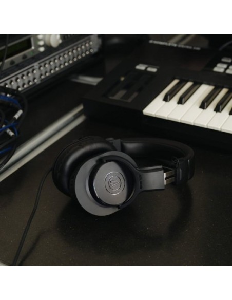Audio-Technica ATH-M20x Auriculares de Monitorización Profesional Dinámicos Cerrados Negros