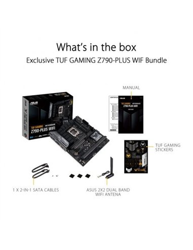 Asus TUF GAMING Z790 PLUS WiFi LGA 1700 DDR5 ATX Placa Base