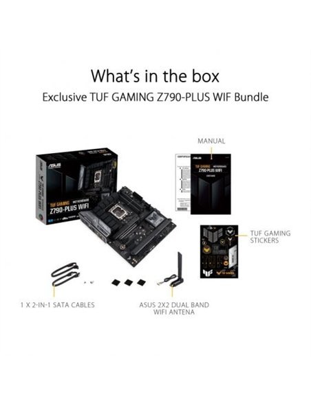 Asus TUF GAMING Z790 PLUS WiFi LGA 1700 DDR5 ATX Placa Base