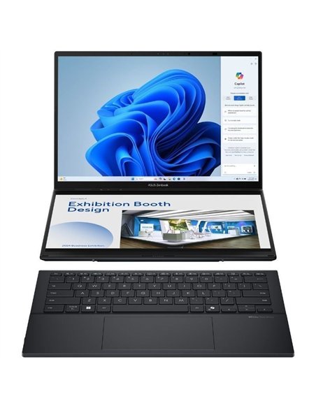 Asus ZenBook Duo OLED UX8406CA-QL336W Intel Core Ultra 7-255H/ 32GB/ 1TB SSD/ 14" Táctil W11 Portátil Convertible