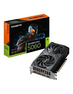 Gigabyte GeForce RTX 5060 WINDFORCE MAX OC 8GB GDDR7 Reflex 2 RTX AI DLSS4 Tarjeta Gráfica