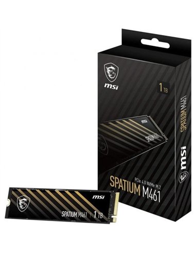 MSI SPATIUM M461 1TB SSD M.2 NVMe Gen4x4 Disco duro