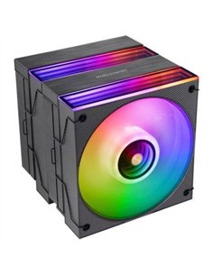 Mars Gaming MCPU-X26 Disipador CPU 158mm ARGB Dual Tower Negro