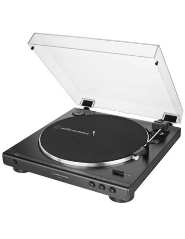 Audio-Technica AT-LP60XBK Plato DJ Tracción por Correa Negro