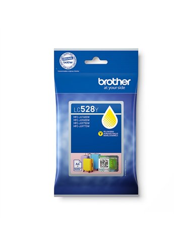 Brother LC528Y Amarillo Tinta