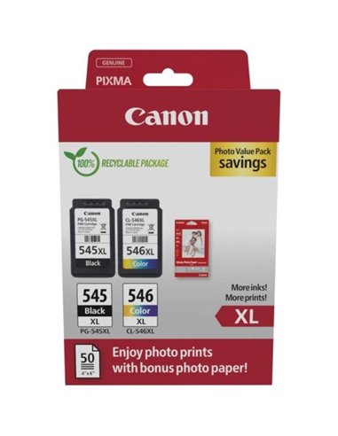 Canon PG-545XL / CL-546XL Multipack Tinta
