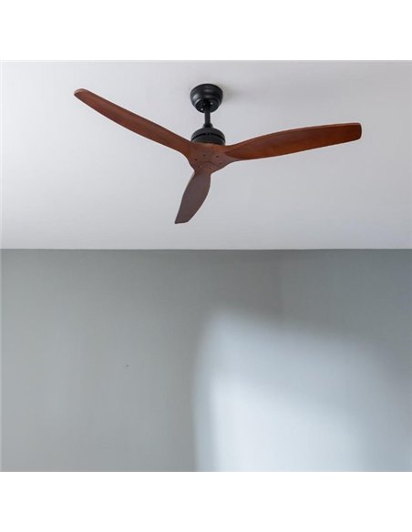 Cecotec EnergySilence Aero 5270 DarkWood Ventilador de Techo de 40W y 52", Mando a Distancia.