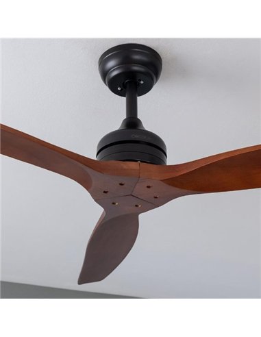 Cecotec EnergySilence Aero 5270 DarkWood Ventilador de Techo de 40W y 52", Mando a Distancia.