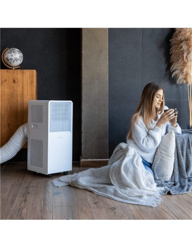Cecotec ForceClima 7550 Style Connected Aire Acondicionado Portátil 7000 BTU WiFi