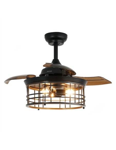 Cecotec EnergySilence Aero 3600 Invisible Metalic Style Ventilador de Techo de Diseño 25W - 36"