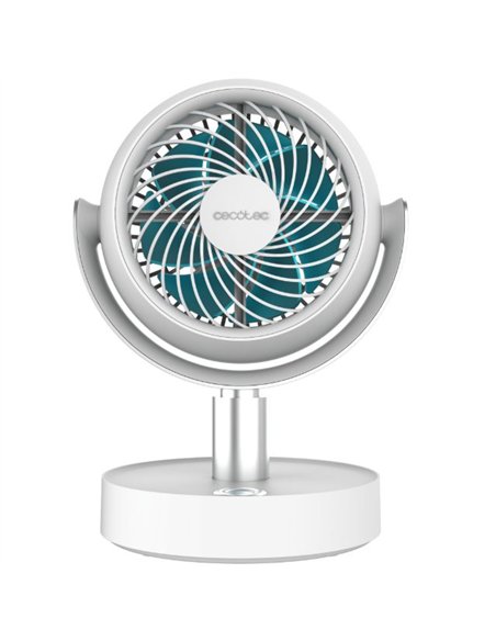 Cecotec EnergySilence 800 Cyclone Desk Portable Ventilador Circulador de Aire Portátil con Batería