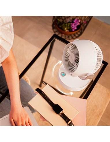 Cecotec EnergySilence 800 Cyclone Desk Portable Ventilador Circulador de Aire Portátil con Batería
