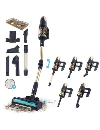 Cecotec Conga Rockstar RX70 AquaPet Flex Aspirador Escoba sin Cables sin Bolsa 780W