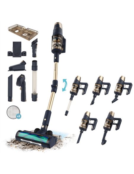 Cecotec Conga Rockstar RX70 AquaPet Flex Aspirador Escoba sin Cables sin Bolsa 780W