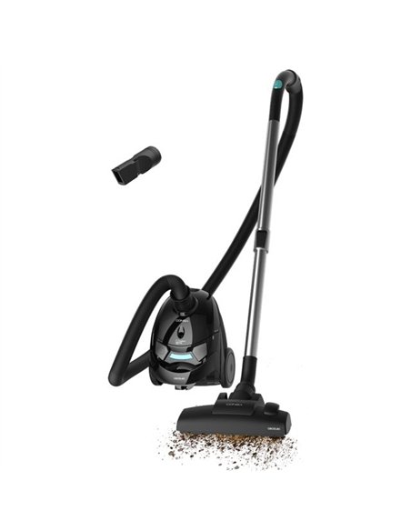 Cecotec Conga Powerbag 2000 Aspirador de Trineo con Bolsa de 800W