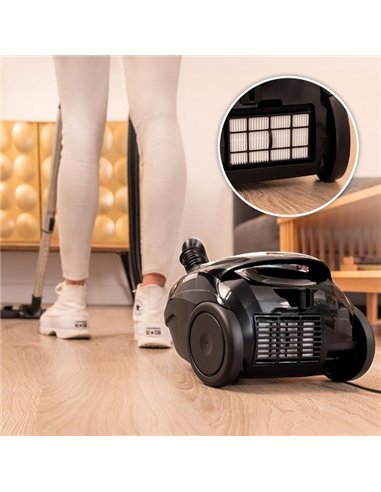 Cecotec Conga Powerbag 2000 Aspirador de Trineo con Bolsa de 800W