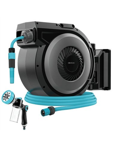 Cecotec HydroShell 300 Pro Carrete de Manguera de 30m