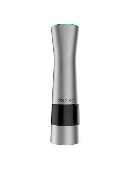 Cecotec InstantMill Press Duo, Molinillo de Especias Eléctrico con Cuerpo de Acero Inoxidable. 2 Unidades