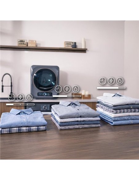 Cecotec Bolero DressCode Dry 3400V Secadora Compacta de Evacuación de 3Kg Dark