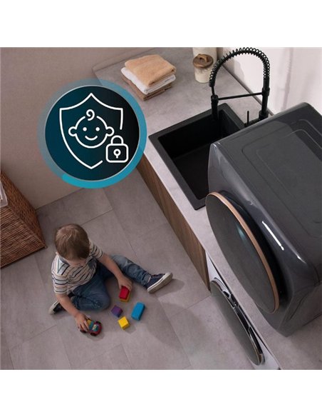 Cecotec Bolero DressCode Dry 3400V Secadora Compacta de Evacuación de 3Kg Dark