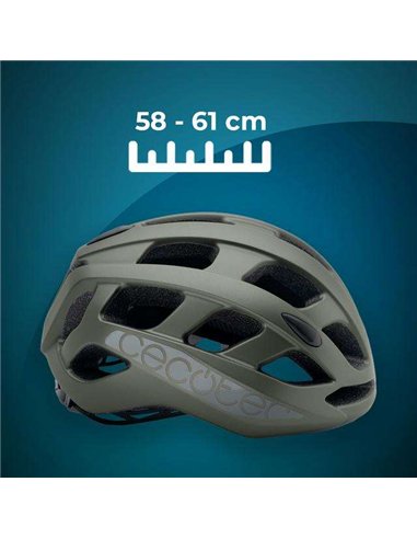 Cecotec BrainGuard Sprinter Green L-XL Casco de Montaña