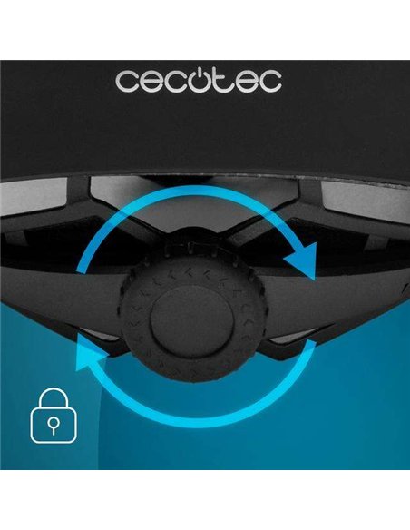 Cecotec BrainGuard Urban Black L-XL Casco Urbano