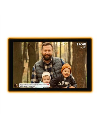 Denver PFF-1082 Marco Digital 10.1" WiFi con FRAMEO, Pantalla IPS Táctil y 16GB