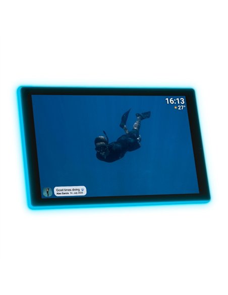 Denver PFF-1082 Marco Digital 10.1" WiFi con FRAMEO, Pantalla IPS Táctil y 16GB