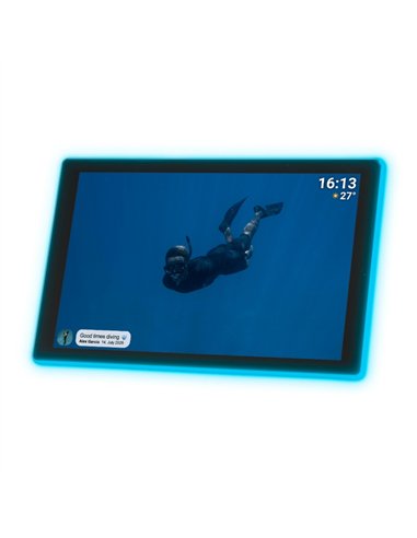 Denver PFF-1082 Marco Digital 10.1" WiFi con FRAMEO, Pantalla IPS Táctil y 16GB