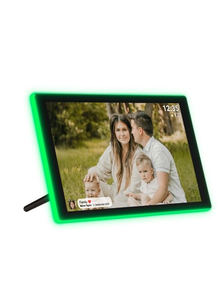 Denver PFF-1082 Marco Digital 10.1" WiFi con FRAMEO, Pantalla IPS Táctil y 16GB