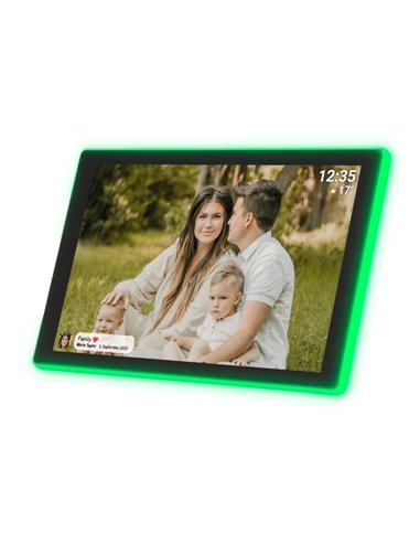 Denver PFF-1082 Marco Digital 10.1" WiFi con FRAMEO, Pantalla IPS Táctil y 16GB