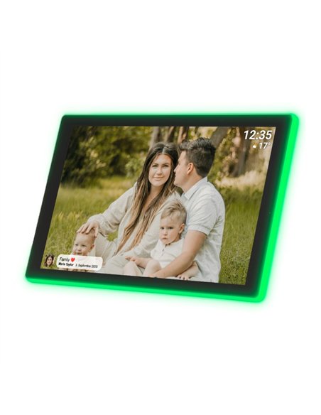 Denver PFF-1082 Marco Digital 10.1" WiFi con FRAMEO, Pantalla IPS Táctil y 16GB