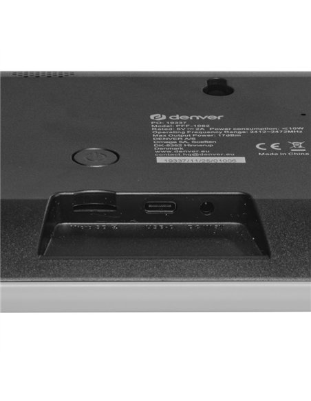 Denver PFF-1082 Marco Digital 10.1" WiFi con FRAMEO, Pantalla IPS Táctil y 16GB