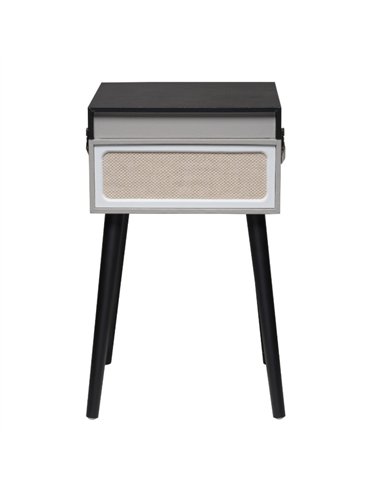 Denver VPR-250 Tocadiscos Retro con Bluetooth, Radio FM y Grabación MP3 por USB