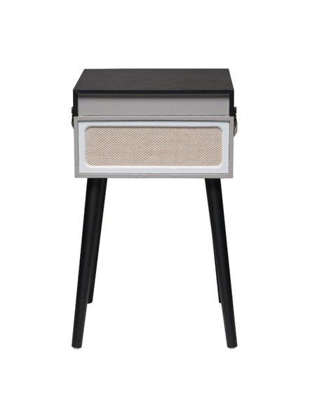 Denver VPR-250 Tocadiscos Retro con Bluetooth, Radio FM y Grabación MP3 por USB