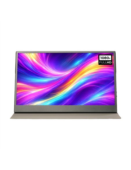 Denver PMO-15604 Monitor Portátil 15.6" Full HD IPS con USB-C y Mini HDMI