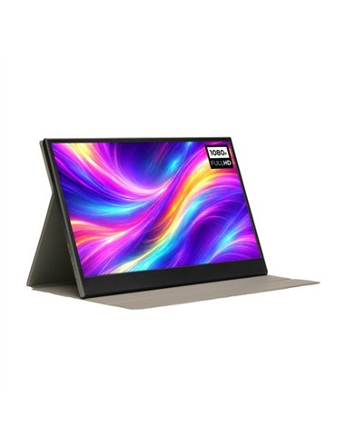 Denver PMO-15604 Monitor Portátil 15.6" Full HD IPS con USB-C y Mini HDMI